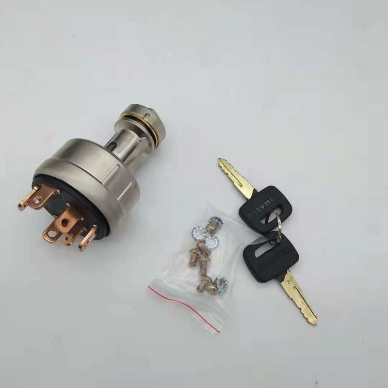 08086-10000 مفتاح الإشعال للحفارة يناسب مفتاح بدء التشغيل PC200-1 / 2/3/5