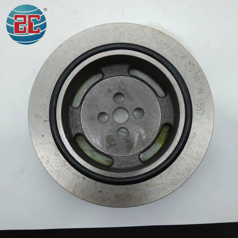3914454 3958258 قطع غيار الحفارات المثبط الاهتزاز الالتوائي يناسب محرك 6BT 6BT5.9