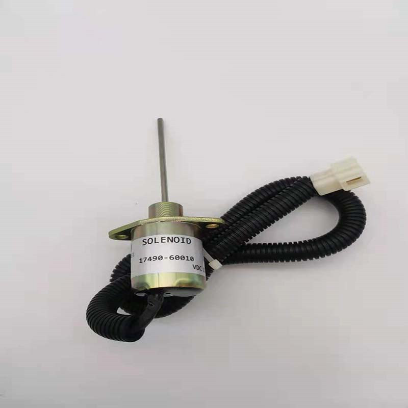 17490-60010 مناسب لكوبوتا 1749060010 إيقاف صمام الملف اللولبي SA-4310-12 SA431012 جزء المحرك