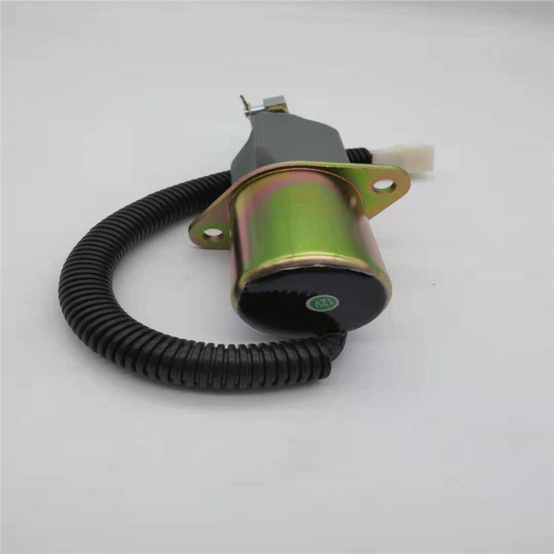 إيقاف صمام الملف اللولبي 1751ES-12A3UC12B1S مناسب لـ YANMAR SA-4673-S 60-5 12V أبيض التوصيل
