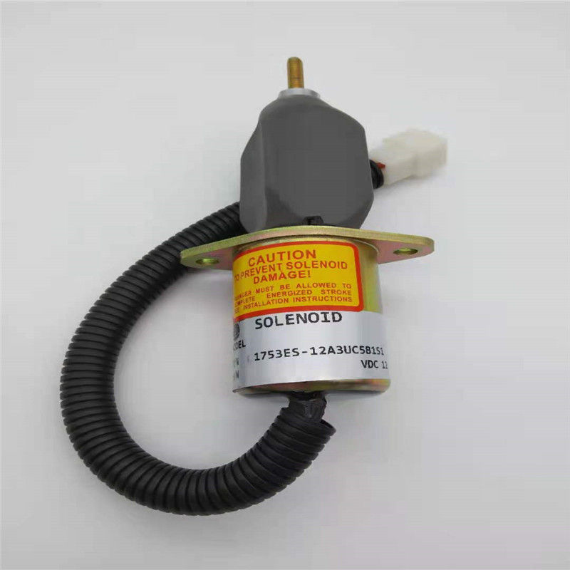 1753ES-12A3UC5B1S1 توقف صمام الملف اللولبي يصلح لمحرك YANMAR 4TNE94 SA-3840T 12V