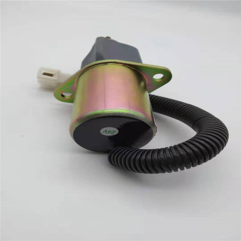 1753ES-24A3UC5B1S1 / 119807-77800 توقف صمام الملف اللولبي مناسب لـ YANMAR 4TNE98 / 94 / C88