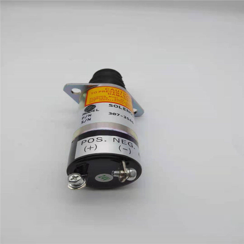 307-2546 وقف صمام الملف اللولبي يصلح لقطع غيار حفارة محرك Woodword 24V