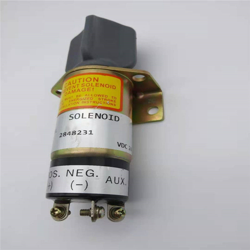 SA-3453-T 2848231 إيقاف صمام الملف اللولبي 24 فولت مناسب لأجزاء محرك حفارة بيركنز
