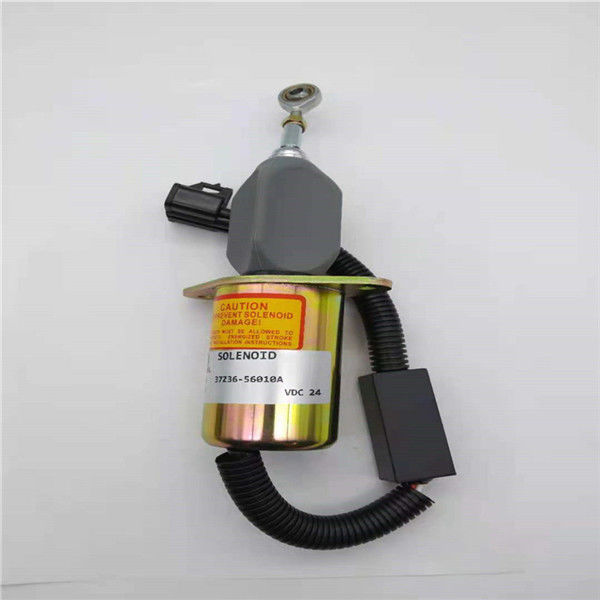 37Z36-56010A توقف صمام الملف اللولبي مناسب لمحرك حفارة Cummins 6CT 24V