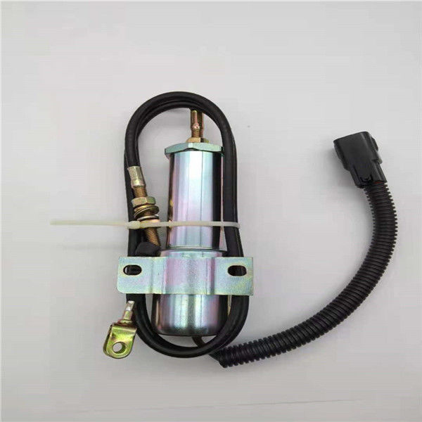 11E1-60100-24 صمام إيقاف الملف اللولبي مناسب للحفارة Daewoo Doosan DH220-5 24V