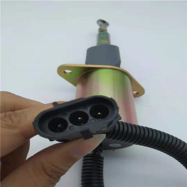 3287406 Stop Solenoid Valve يصلح لمحرك Cummins 24V Wheel Loader Excavaor