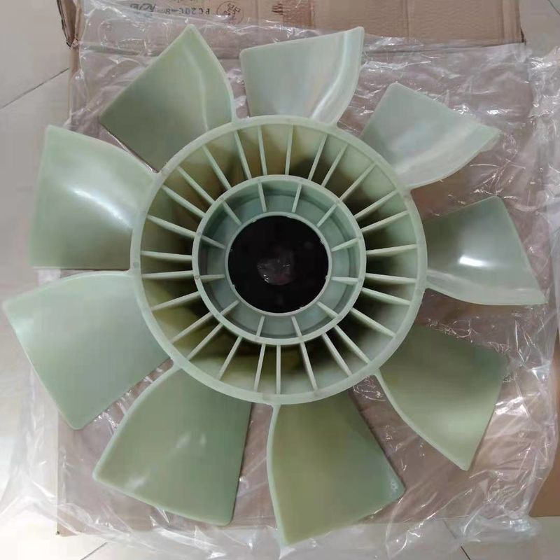 شفرة مروحة تبريد محرك حفارة 600-625-7620 تناسب PC200-8 PC200-6 PC200-7 6D102