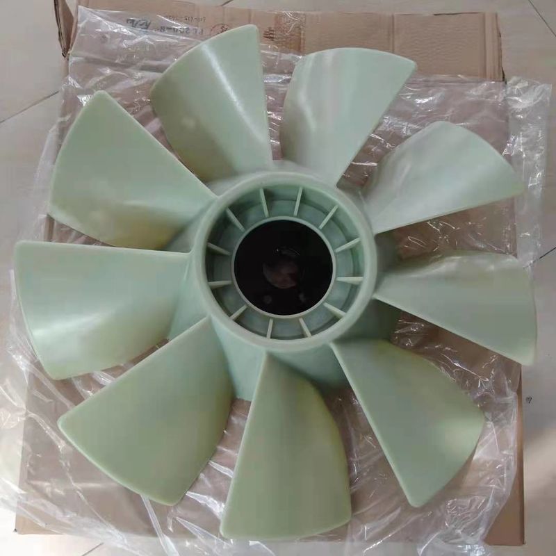 شفرة مروحة تبريد محرك حفارة 600-625-7620 تناسب PC200-8 PC200-6 PC200-7 6D102