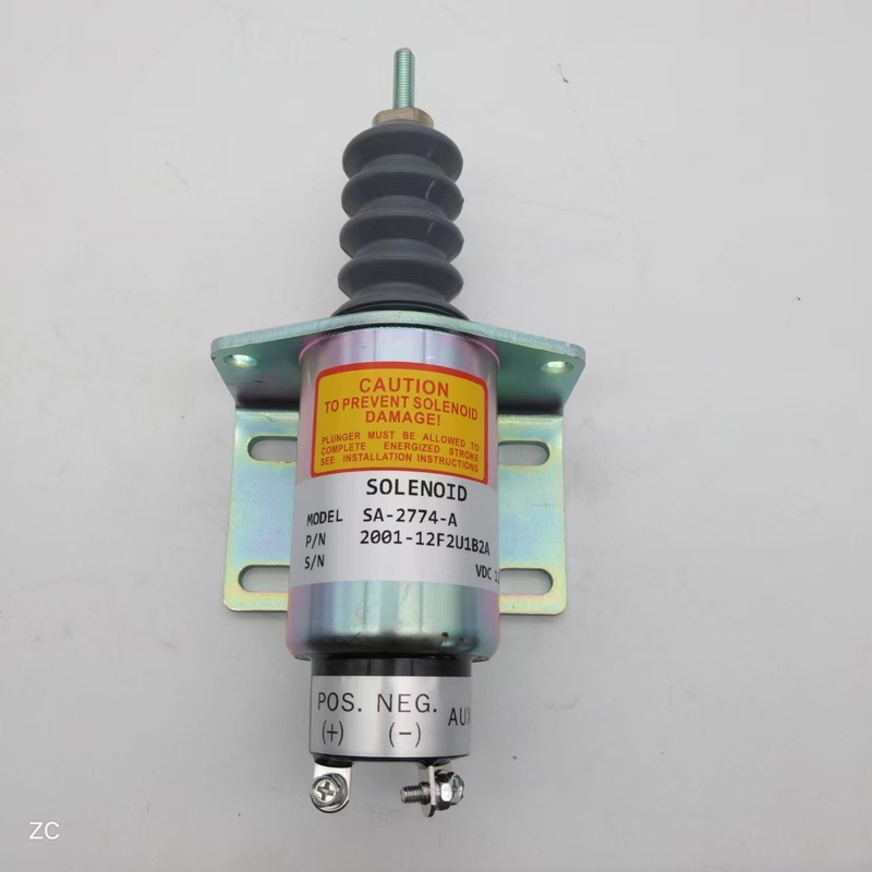 ZC 2001-12F2U1B2A SA-2774-A صمام الملف اللولبي توقف 12V يناسب 4D33